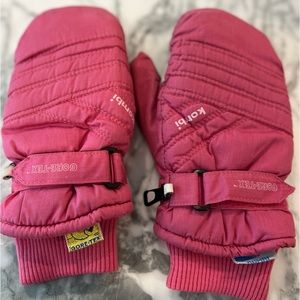KOMBI PINK SKI MITTEN